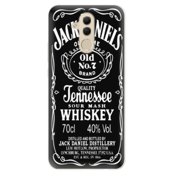 Silikónové puzdro iSaprio - Jack Daniels - Huawei Mate 20 Lite
