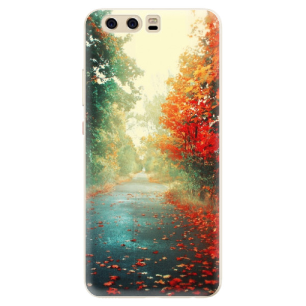 Silikónové puzdro iSaprio - Autumn 03 - Huawei P10