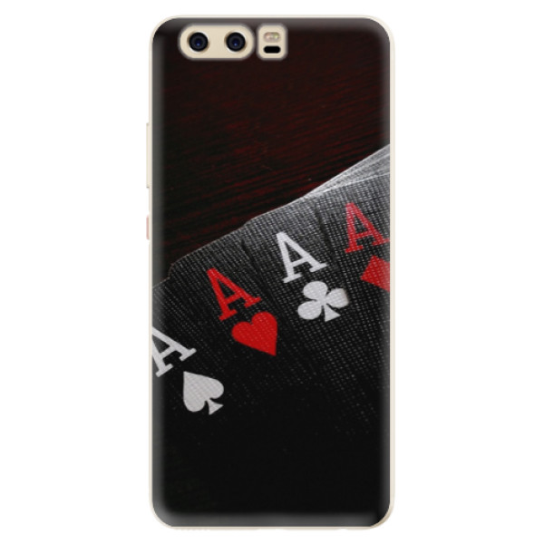 Silikónové puzdro iSaprio - Poker - Huawei P10