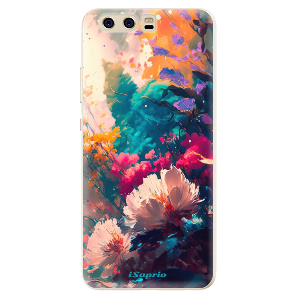 Silikónové puzdro iSaprio - Flower Design - Huawei P10