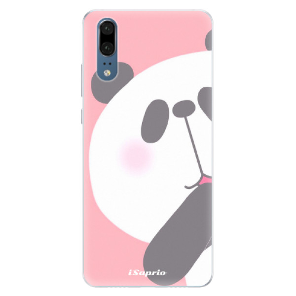 Silikónové puzdro iSaprio - Panda 01 - Huawei P20