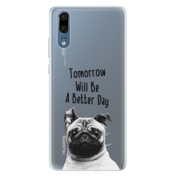 Silikónové puzdro iSaprio - Better Day 01 - Huawei P20