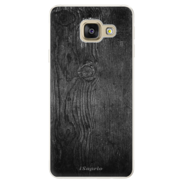 Silikónové puzdro iSaprio - Black Wood 13 - Samsung Galaxy A5 2016
