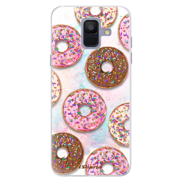 Silikónové puzdro iSaprio - Donuts 11 - Samsung Galaxy A6