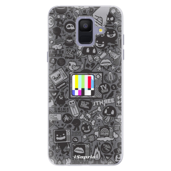 Silikónové puzdro iSaprio - Text 03 - Samsung Galaxy A6