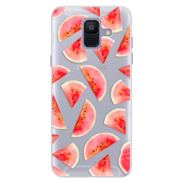 Silikónové puzdro iSaprio - Melon Pattern 02 - Samsung Galaxy A6