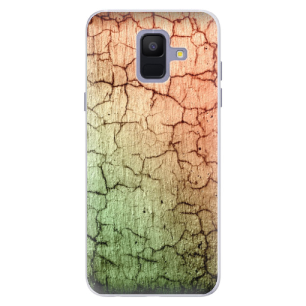 Silikónové puzdro iSaprio - Cracked Wall 01 - Samsung Galaxy A6