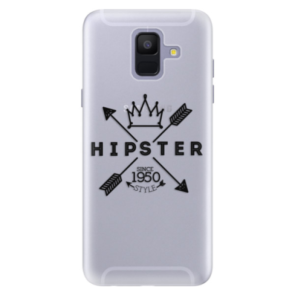 Silikónové puzdro iSaprio - Hipster Style 02 - Samsung Galaxy A6