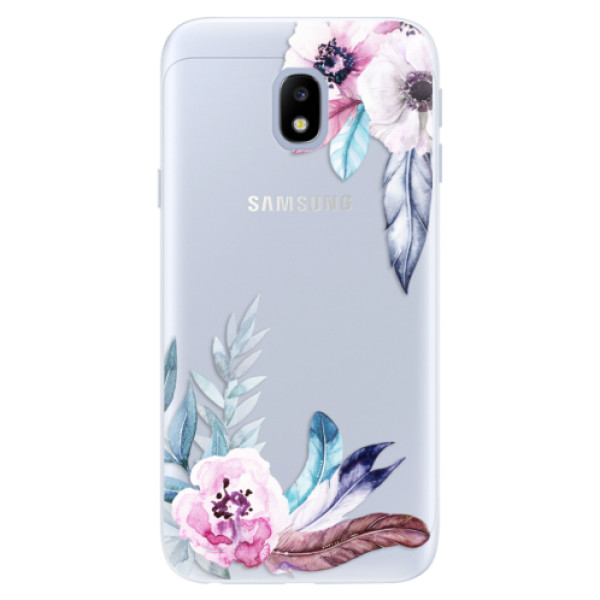 Silikónové puzdro iSaprio - Flower Pattern 04 - Samsung Galaxy J3 2017