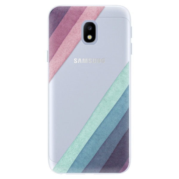 Silikónové puzdro iSaprio - Glitter Stripes 01 - Samsung Galaxy J3 2017