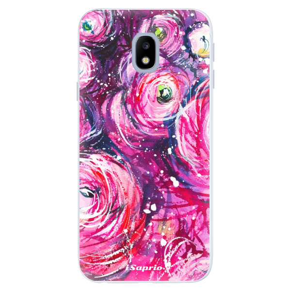 Silikónové puzdro iSaprio - Pink Bouquet - Samsung Galaxy J3 2017