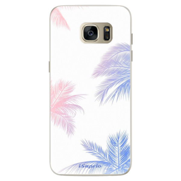 Silikónové puzdro iSaprio - Digital Palms 10 - Samsung Galaxy S7