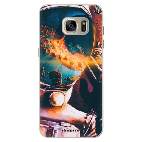 Silikónové puzdro iSaprio - Astronaut 01 - Samsung Galaxy S7