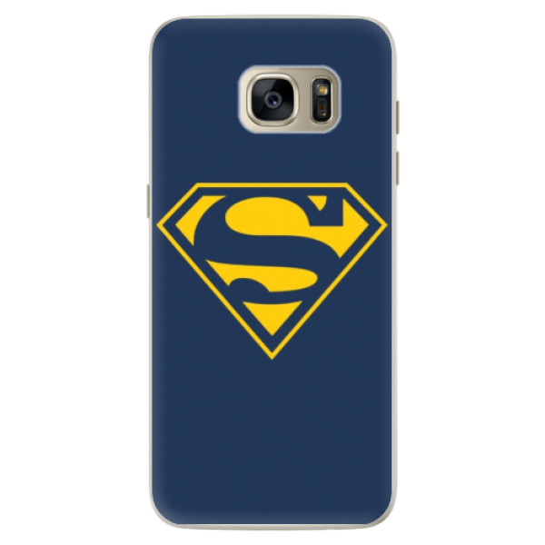 Silikónové puzdro iSaprio - Superman 03 - Samsung Galaxy S7