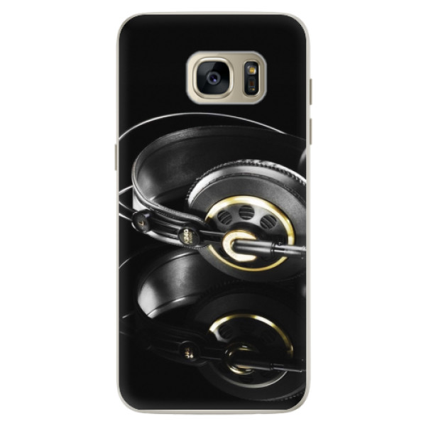 Silikónové puzdro iSaprio - Headphones 02 - Samsung Galaxy S7