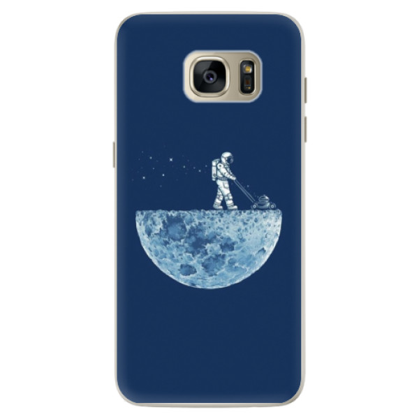 Silikónové puzdro iSaprio - Moon 01 - Samsung Galaxy S7