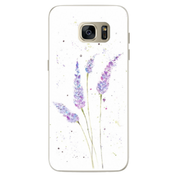 Silikónové puzdro iSaprio - Lavender - Samsung Galaxy S7