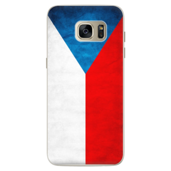 Silikónové puzdro iSaprio - Czech Flag - Samsung Galaxy S7