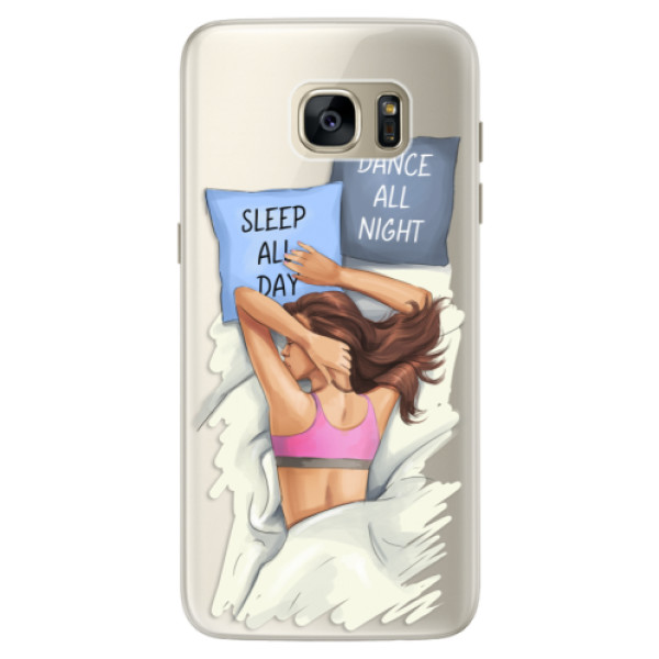Silikónové puzdro iSaprio - Dance and Sleep - Samsung Galaxy S7