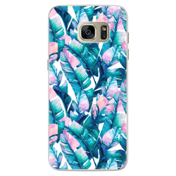 Silikónové puzdro iSaprio - Palm Leaves 03 - Samsung Galaxy S7