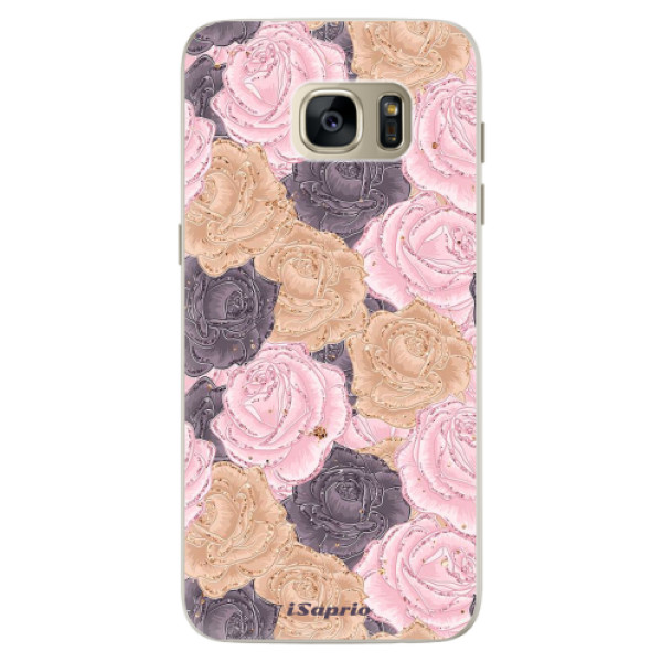 Silikónové puzdro iSaprio - Roses 03 - Samsung Galaxy S7 Edge