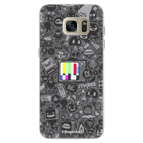 Silikónové puzdro iSaprio - Text 03 - Samsung Galaxy S7 Edge