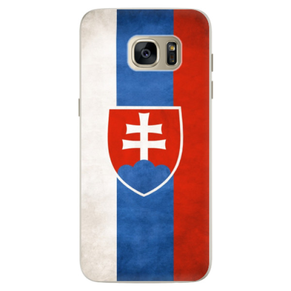 Silikónové puzdro iSaprio - Slovakia Flag - Samsung Galaxy S7 Edge