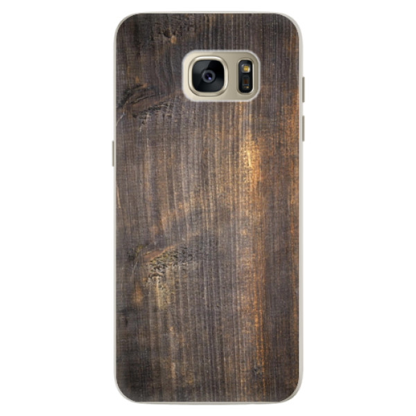 Silikónové puzdro iSaprio - Old Wood - Samsung Galaxy S7 Edge