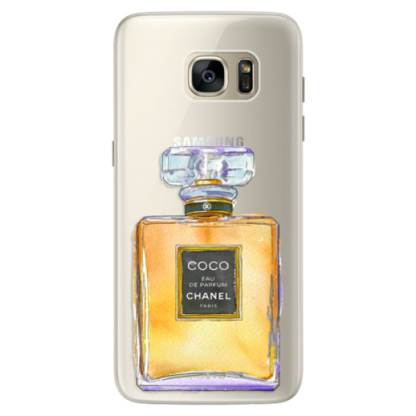 Silikónové puzdro iSaprio - Chanel Gold - Samsung Galaxy S7 Edge