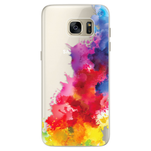 Silikónové puzdro iSaprio - Color Splash 01 - Samsung Galaxy S7 Edge