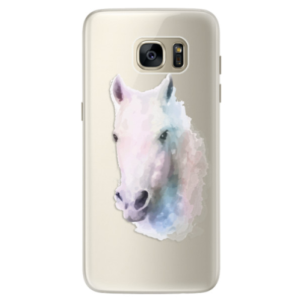Silikónové puzdro iSaprio - Horse 01 - Samsung Galaxy S7 Edge