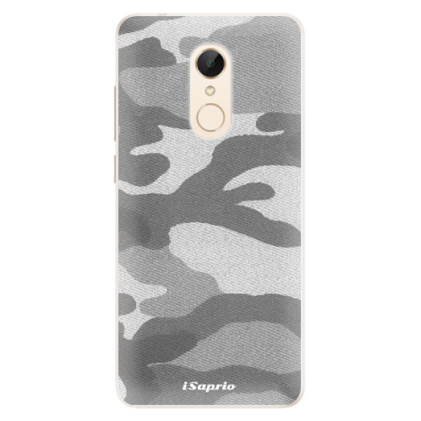 Silikónové puzdro iSaprio - Gray Camuflage 02 - Xiaomi Redmi 5