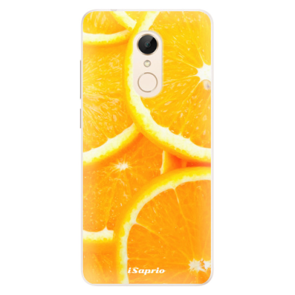 Silikónové puzdro iSaprio - Orange 10 - Xiaomi Redmi 5