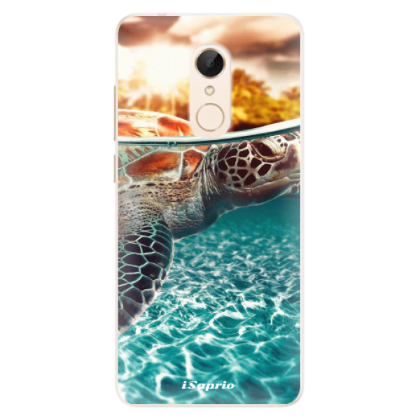 Silikónové puzdro iSaprio - Turtle 01 - Xiaomi Redmi 5