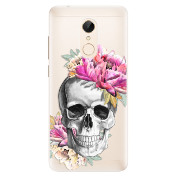 Silikónové puzdro iSaprio - Pretty Skull - Xiaomi Redmi 5
