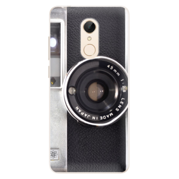 Silikónové puzdro iSaprio - Vintage Camera 01 - Xiaomi Redmi 5