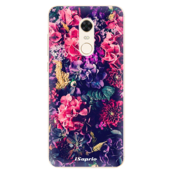 Silikónové puzdro iSaprio - Flowers 10 - Xiaomi Redmi 5 Plus