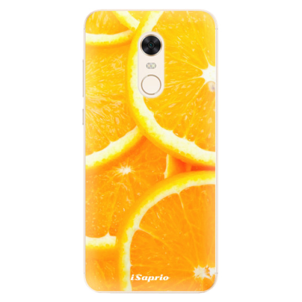 Silikónové puzdro iSaprio - Orange 10 - Xiaomi Redmi 5 Plus