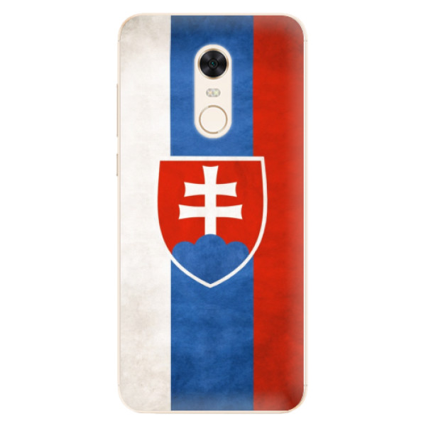 Silikónové puzdro iSaprio - Slovakia Flag - Xiaomi Redmi 5 Plus