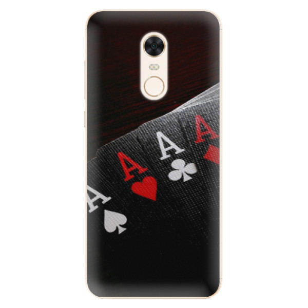 Silikónové puzdro iSaprio - Poker - Xiaomi Redmi 5 Plus