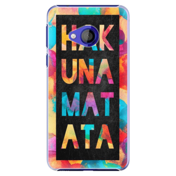 Plastové puzdro iSaprio - Hakuna Matata 01 - HTC U Play