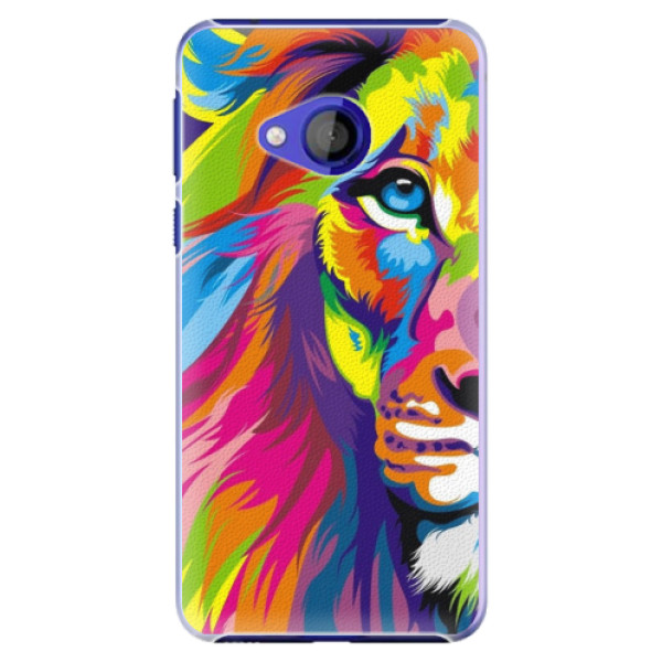 Plastové puzdro iSaprio - Rainbow Lion - HTC U Play
