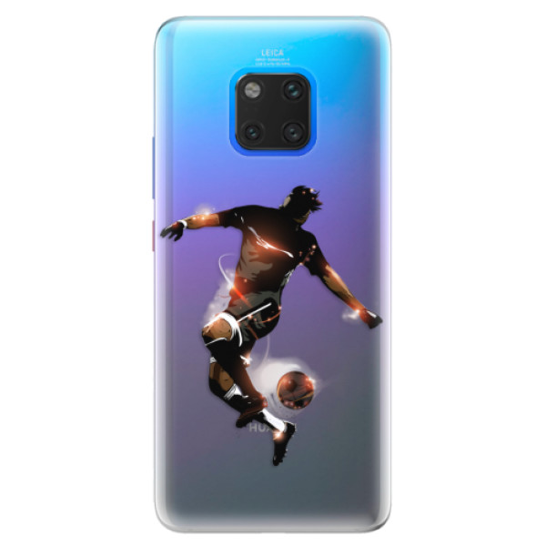 Silikónové puzdro iSaprio - Fotball 01 - Huawei Mate 20 Pro