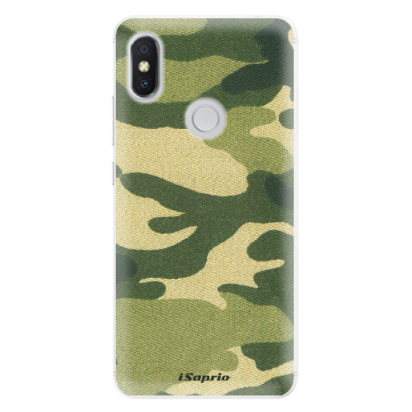 Silikónové puzdro iSaprio - Green Camuflage 01 - Xiaomi Redmi S2