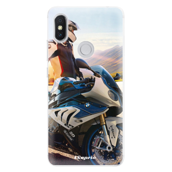 Silikónové puzdro iSaprio - Motorcycle 10 - Xiaomi Redmi S2