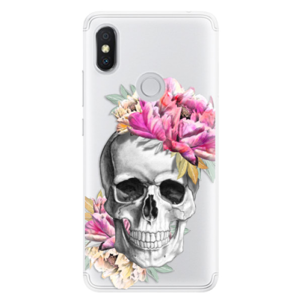 Silikónové puzdro iSaprio - Pretty Skull - Xiaomi Redmi S2