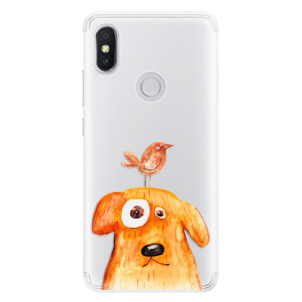 Silikónové puzdro iSaprio - Dog And Bird - Xiaomi Redmi S2