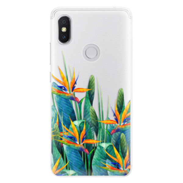 Silikónové puzdro iSaprio - Exotic Flowers - Xiaomi Redmi S2