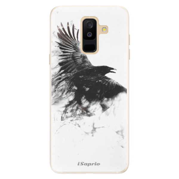 Silikónové puzdro iSaprio - Dark Bird 01 - Samsung Galaxy A6+