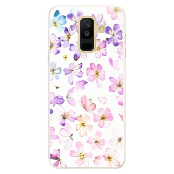 Silikónové puzdro iSaprio - Wildflowers - Samsung Galaxy A6+